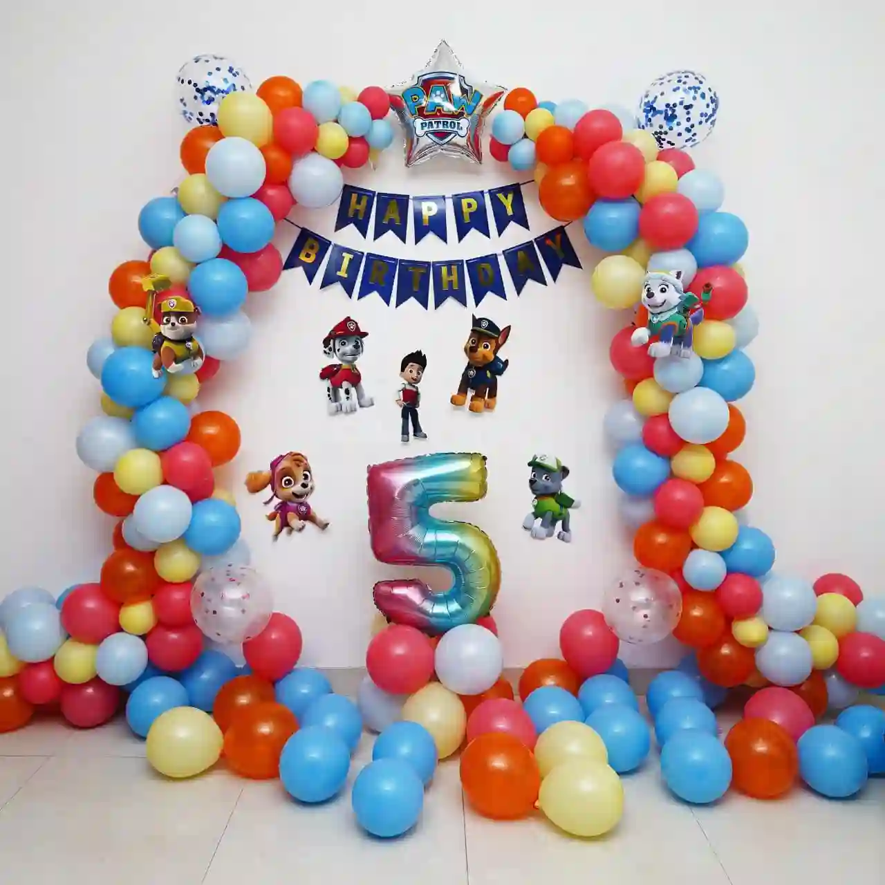 Paw Patrol Theme Birthday Decor